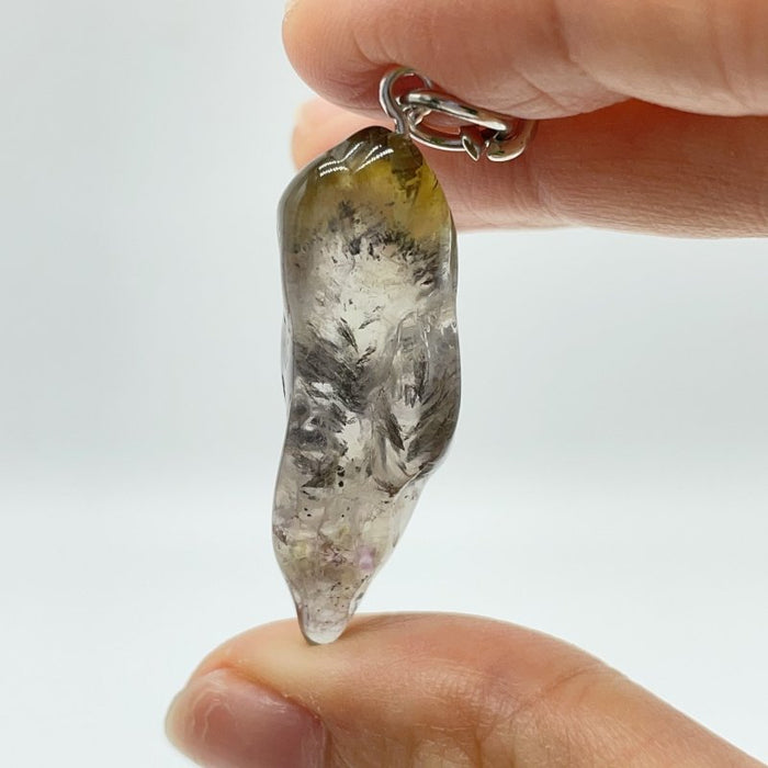 Super 7 Crystal Keychain Wholesale Mixed Citrine Geothite