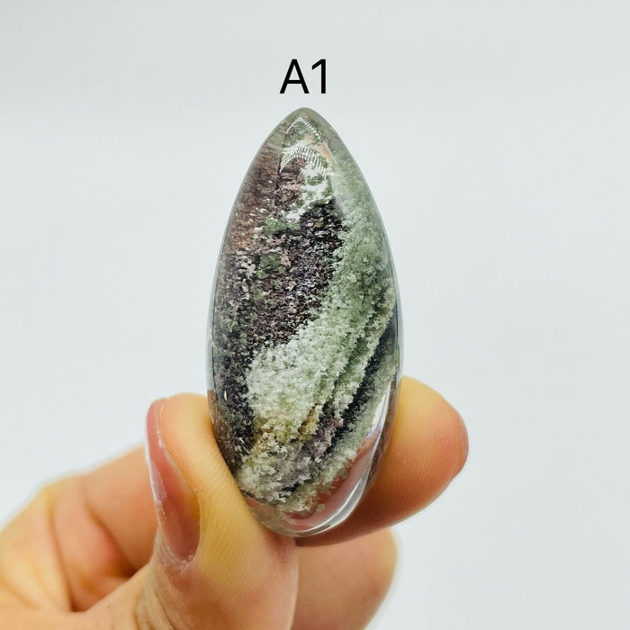 Thousand Layer Garden Quartz Lodolite For Jewelry Making DIY Pendant