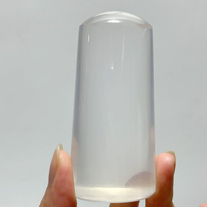 Unique Rutile Quartz Cylinder Full of Hair Rutile