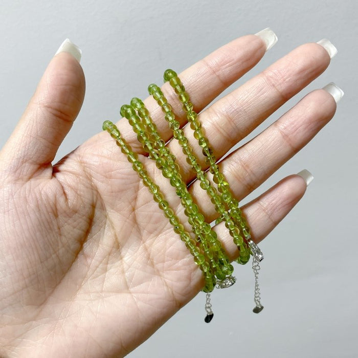 0.16in(4mm) Peridot Bracelet Wholesale