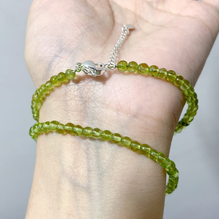 0.16in(4mm) Peridot Bracelet Wholesale