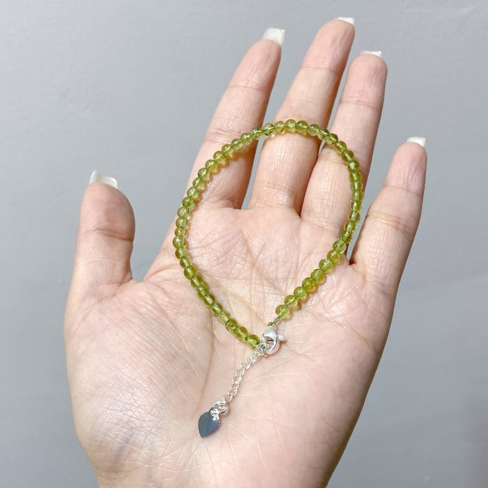0.16in(4mm) Peridot Bracelet Wholesale