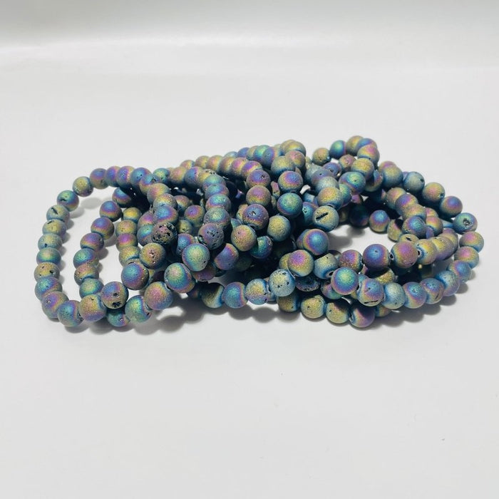 0.31in(8mm) Aura Sphalerite Bracelet Wholesale