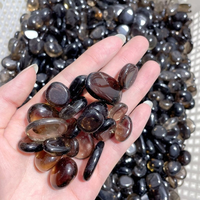 0.47-1.18in Smoky Quartz Small Tumbled Wholesale