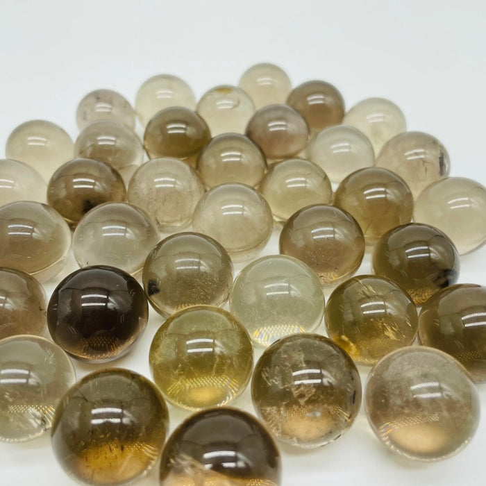 0.7in(2cm) Smoky Quartz Mini Spheres Crystal Ball Wholesale