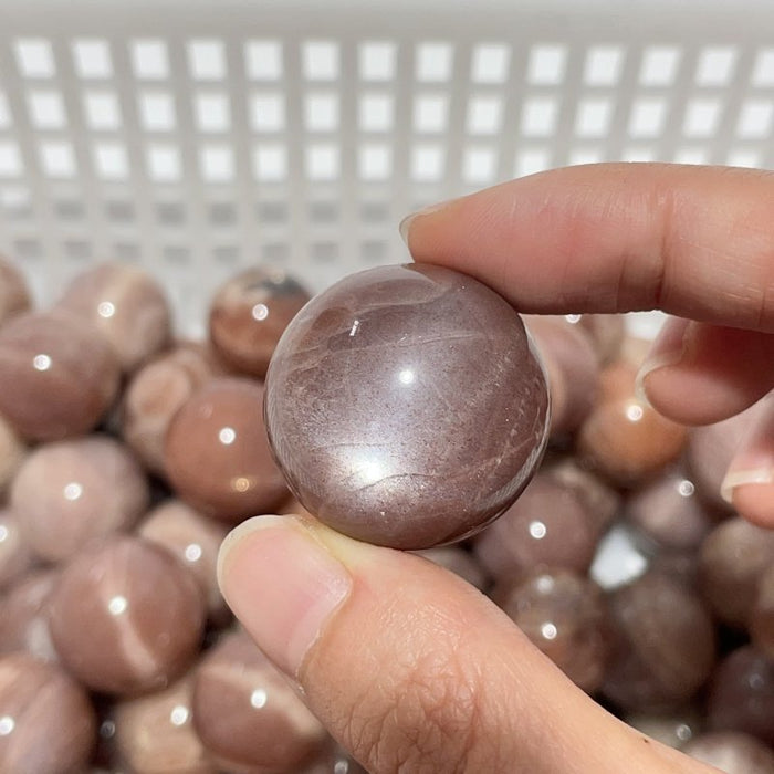 0.8-1.1in Beautiful Spark Sunstone Spheres Wholesale