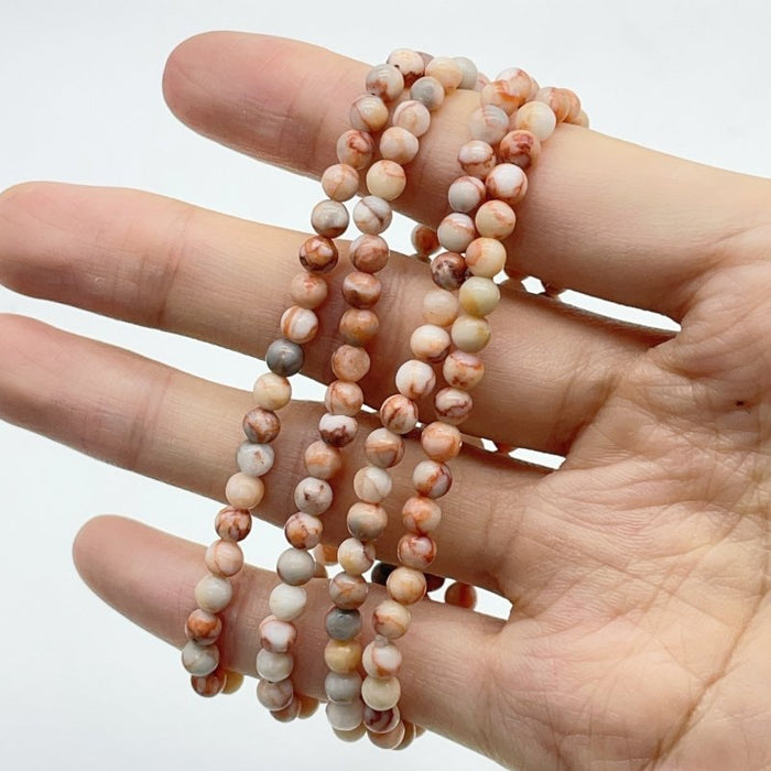 10 Types Mini Beads 4mm Bracelet Wholesale Golden Rutile Fluorite Dragon Blood Stone