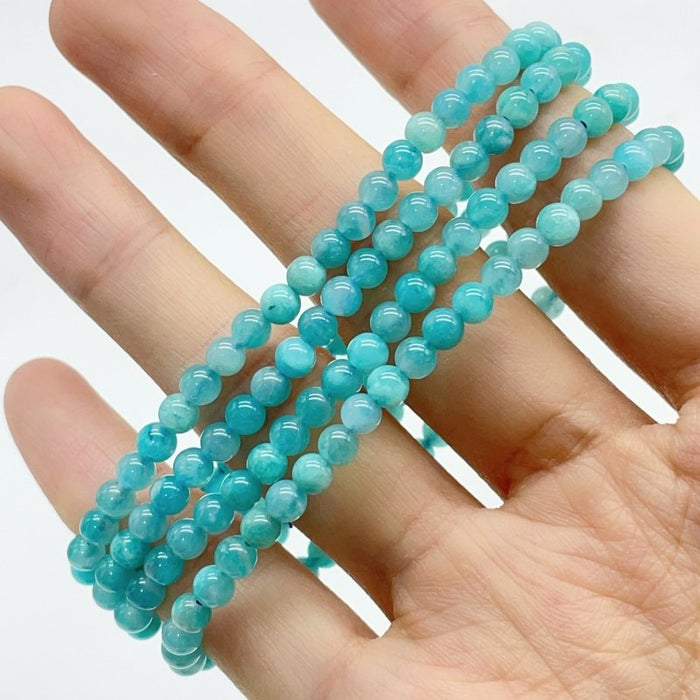 10 Types Mini Beads 4mm Bracelet Wholesale Golden Rutile Fluorite Dragon Blood Stone