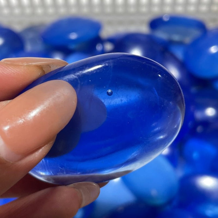 100 Pieces Blue Opalite Palm