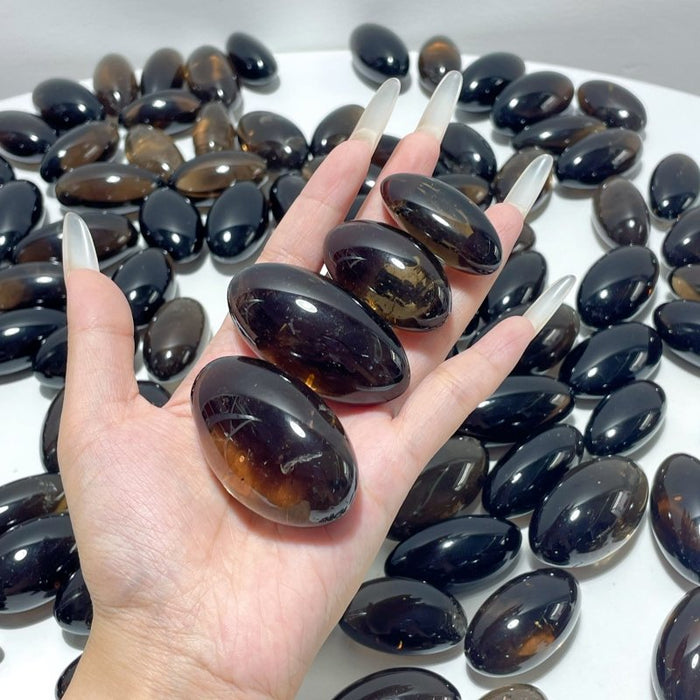 101 Pieces Smoky Quartz Tumbed