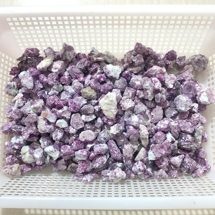 10.2lbs Raw Spark Purple Lepidolite Specimen