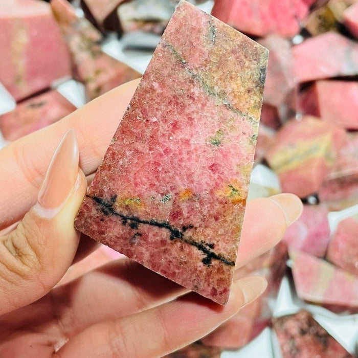 107 Pieces Red Rhodonite Free Form
