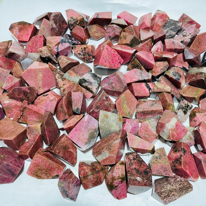 107 Pieces Red Rhodonite Free Form