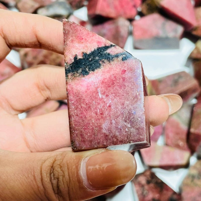107 Pieces Red Rhodonite Free Form