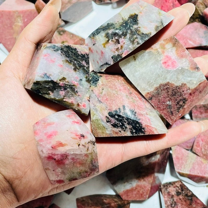 107 Pieces Red Rhodonite Free Form