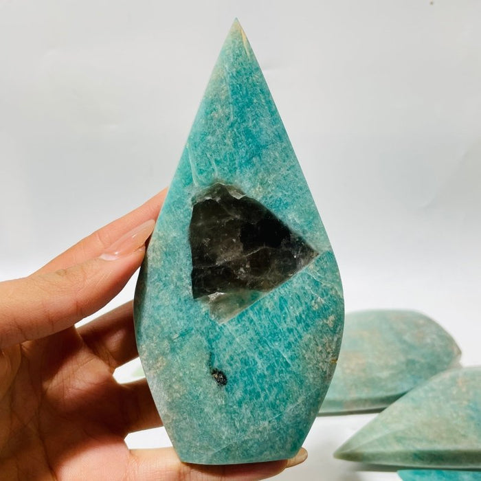 11 Pieces Amazonite Arrow Head Crystal Carving