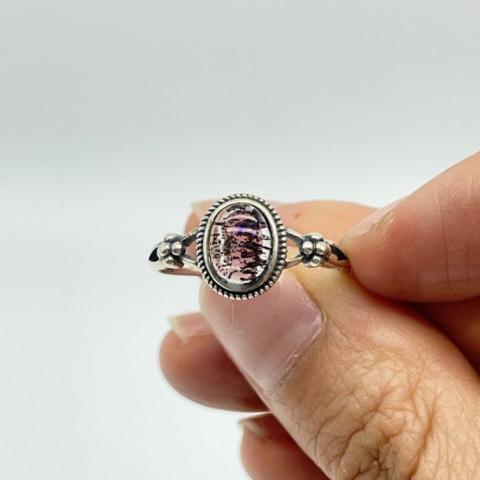 11 Pieces Beautiful Cacoxenite Super7 Amethyst Sterling Silver Different Styles Ring