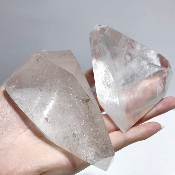 11 Pieces Large Clear Quartz Free Form