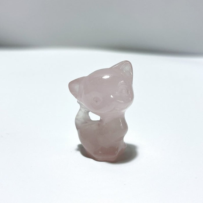 11 Types Cat Carving Wholesale Obsidian Pink Opal Yooperlite