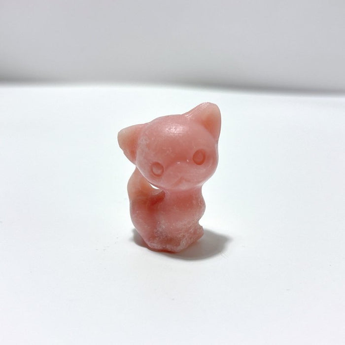 11 Types Cat Carving Wholesale Obsidian Pink Opal Yooperlite