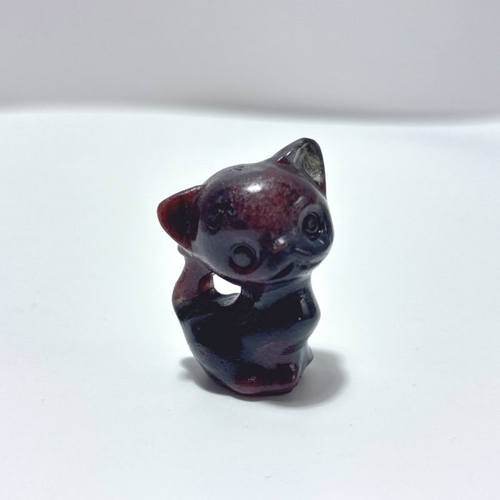 11 Types Cat Carving Wholesale Obsidian Pink Opal Yooperlite