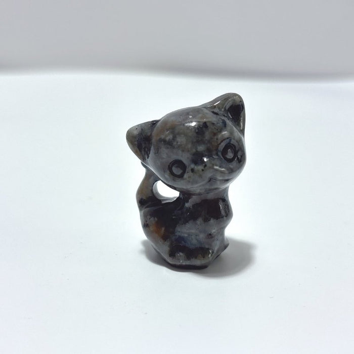 11 Types Cat Carving Wholesale Obsidian Pink Opal Yooperlite