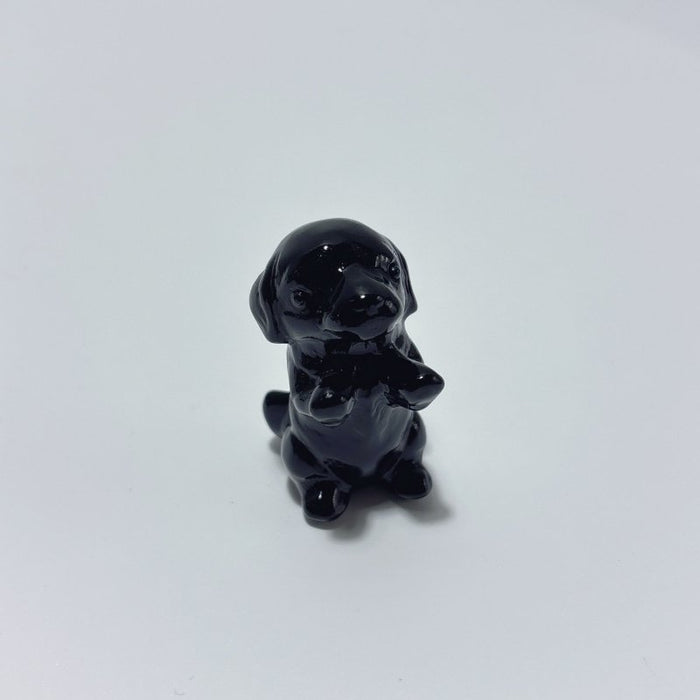 11 Types Dog Carving Wholesale Obsidian Pyrite Yooperlite