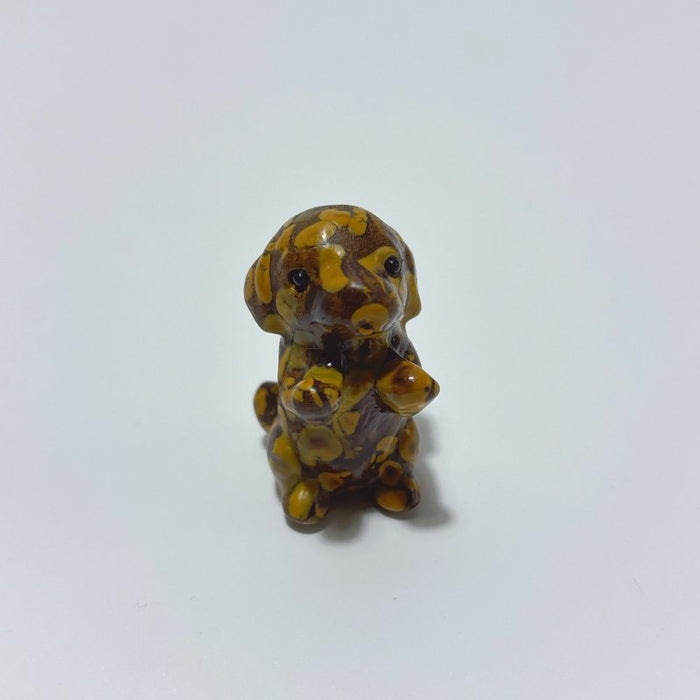 11 Types Dog Carving Wholesale Obsidian Pyrite Yooperlite