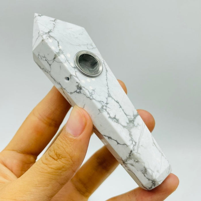 11 Types Side Hole Crystal Pipes Sodalite Apatite Rose Quartz Wholesale