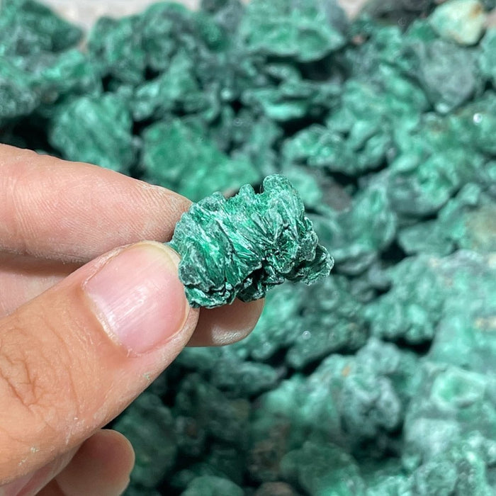 11lbs Natural Small Raw Malachite High Quality