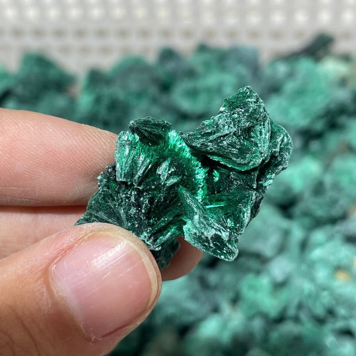 11lbs Natural Small Raw Malachite High Quality