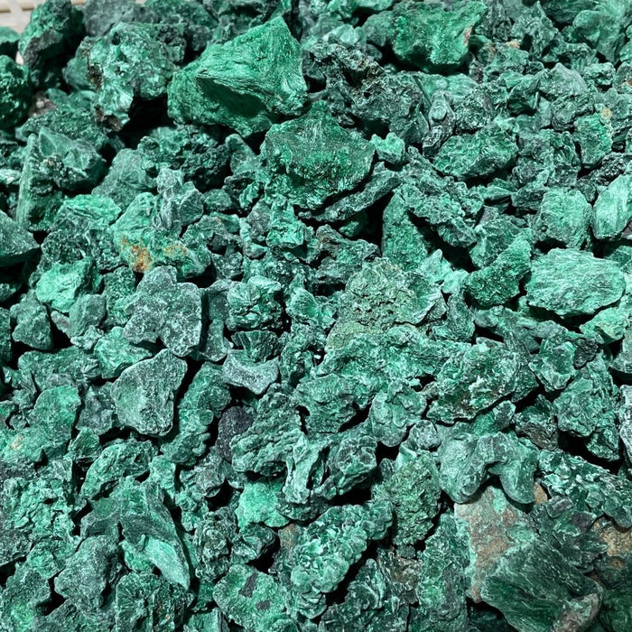 11lbs Natural Small Raw Malachite High Quality