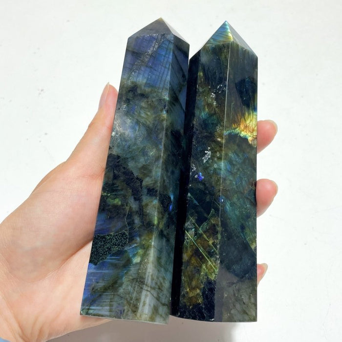 12 Pieces Beautiful Labradorite Large Tower