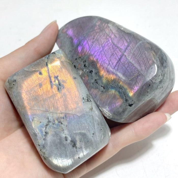 12 Pieces Large Purple Labradorite Free Form