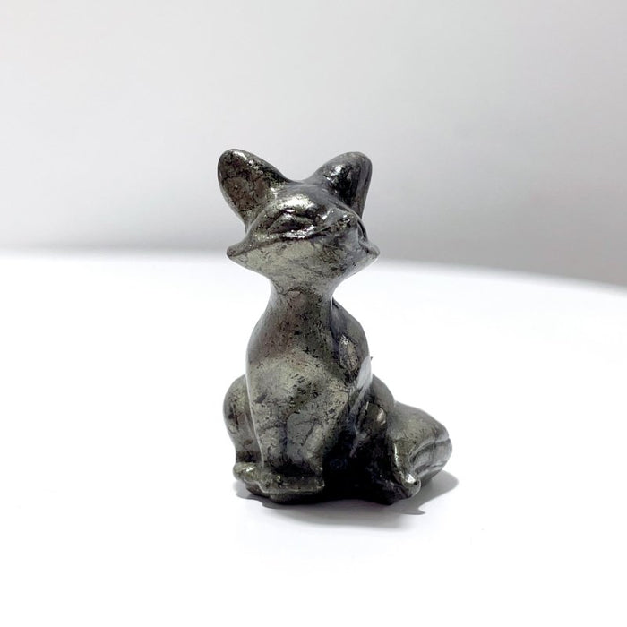 12 Types Fox Carving Wholesale Obsidian Pink Opal Yooperlite