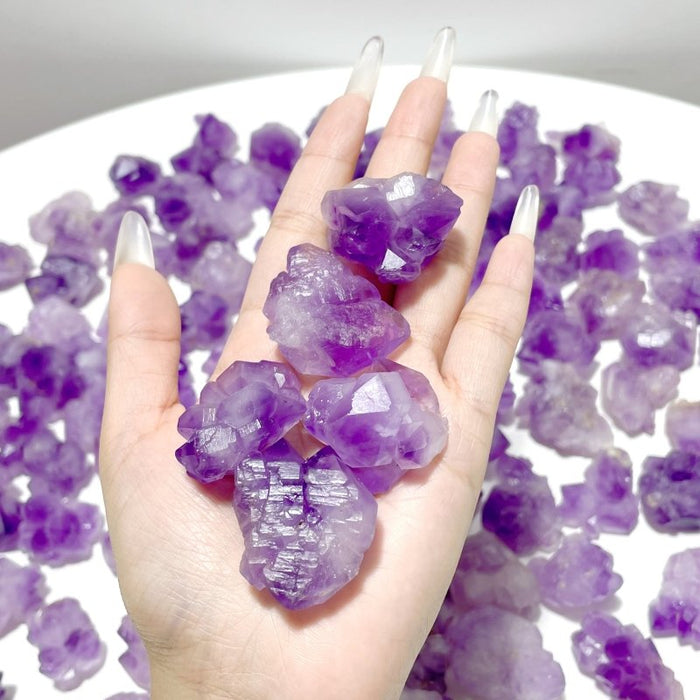121 Pieces Beautiful Amethyst Clusters