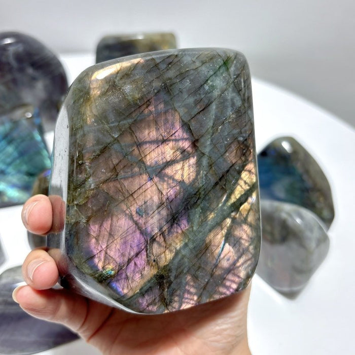 13 Pieces High Quality Labradorite Free Form