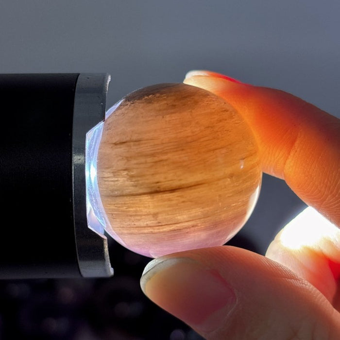 14 Pieces High Quality Purple Lepidolite Spark Spheres