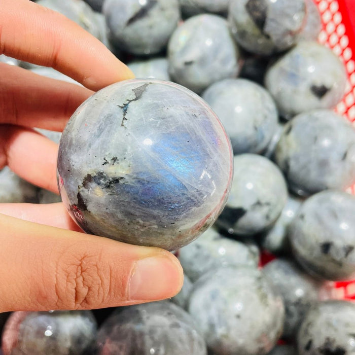 1.5-2.3in Labradorite Spheres Ball Wholesale
