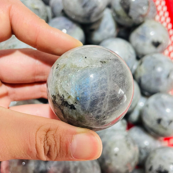 1.5-2.3in Labradorite Spheres Ball Wholesale