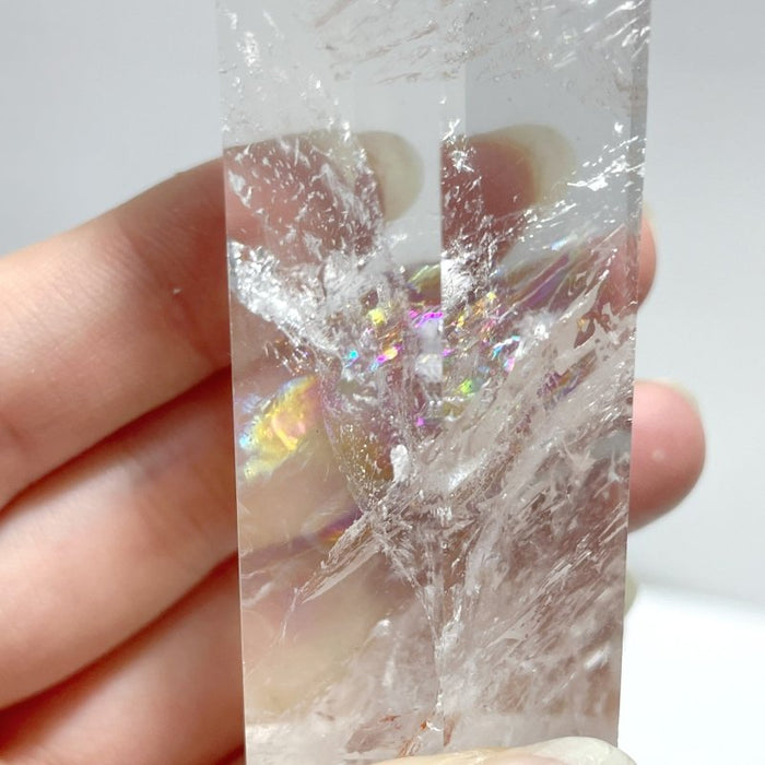15 Pieces 5.2-6.7in Fat Clear Quartz Tower