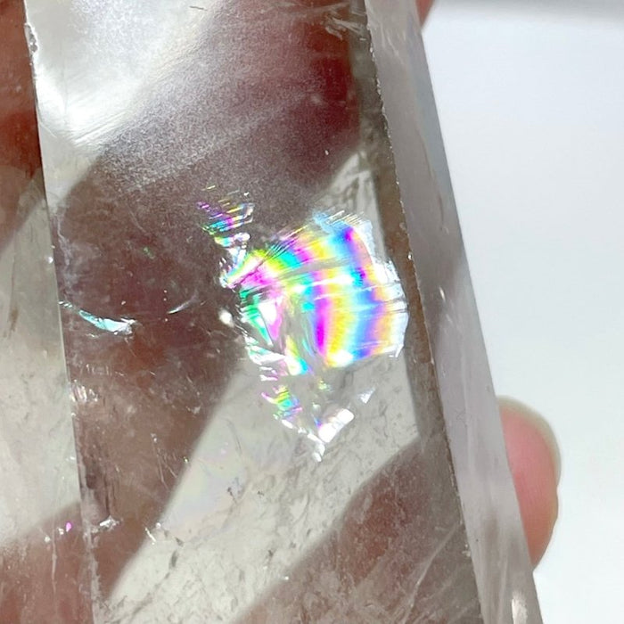 15 Pieces 5.2-6.7in Fat Clear Quartz Tower