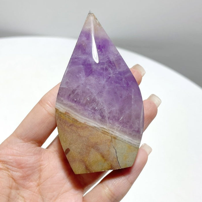 15 Pieces Beautiful Amethyst Mixed Striped Agate Arrow Head