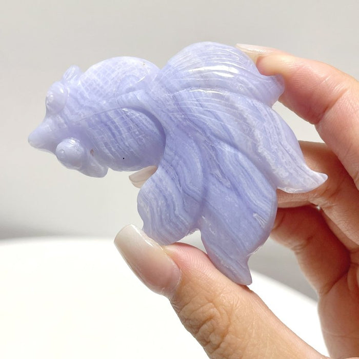 15 Pieces Goldfish Carvings - Different Materials