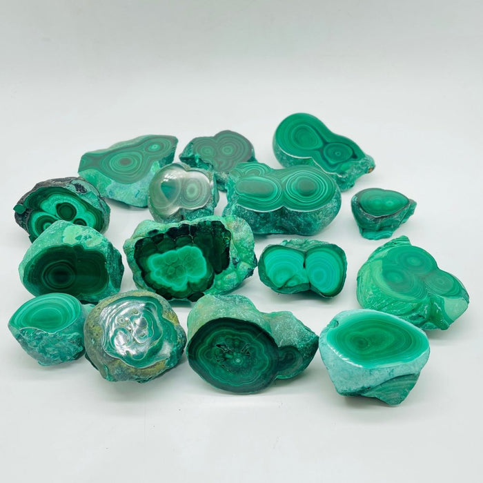 15 Pieces Polished Malachite