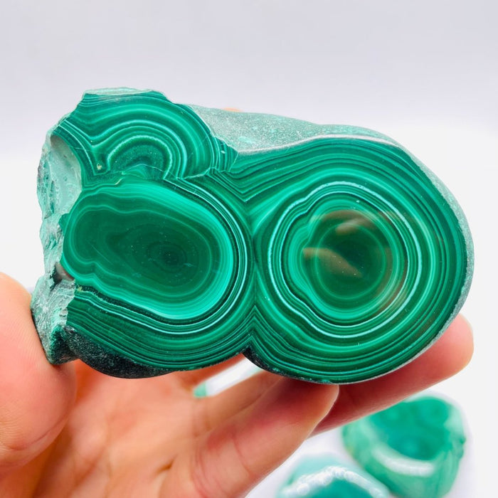 15 Pieces Polished Malachite