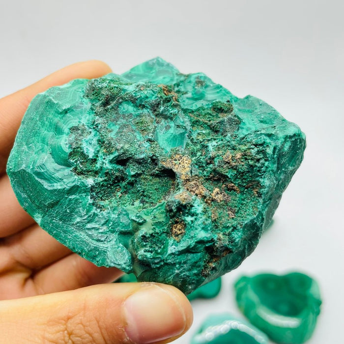 15 Pieces Polished Malachite