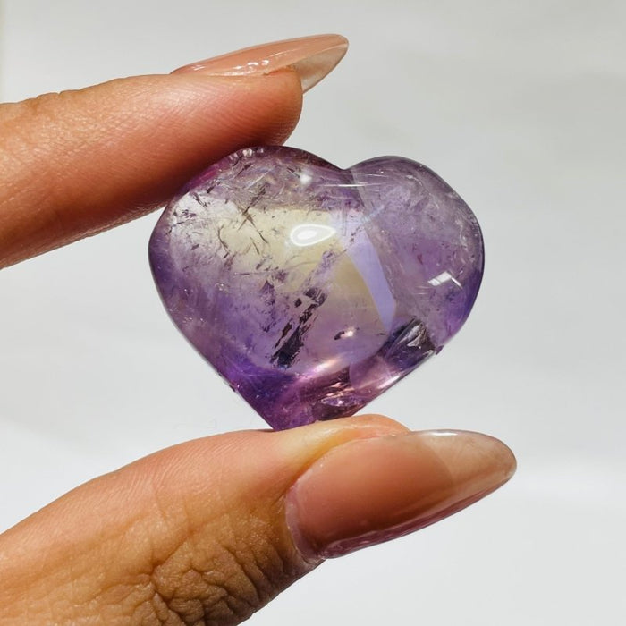 152 Pieces Small Ametrine Heart Crystal