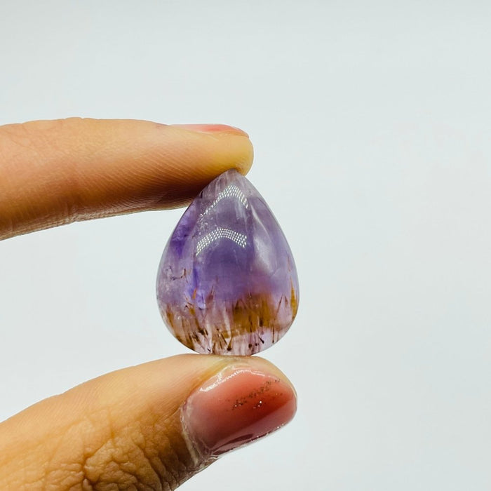 16 Pieces Auralite 23 Teardrop Pendant Crystal DIY