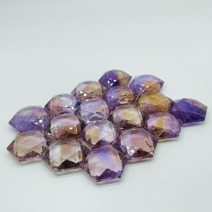 17 Pieces Beautiful High Quality Ametrine Star Of David Crystals